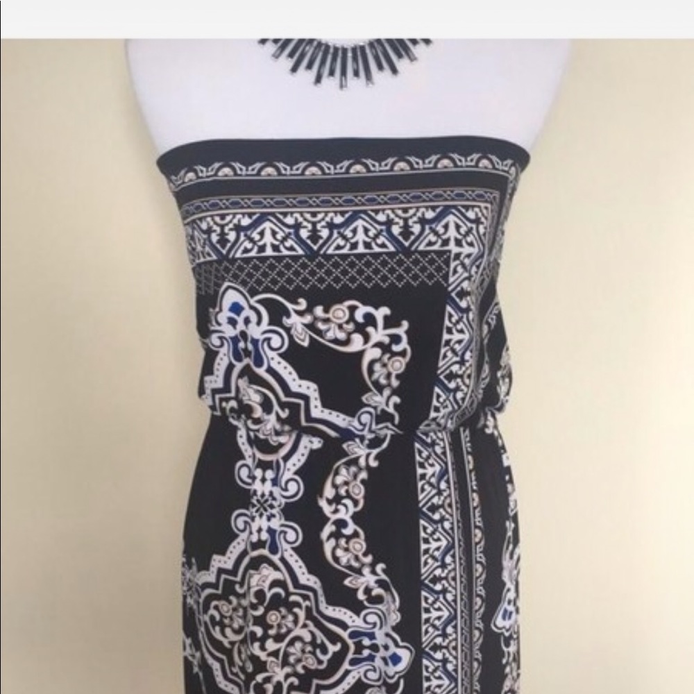 WHBM Strapless Dress